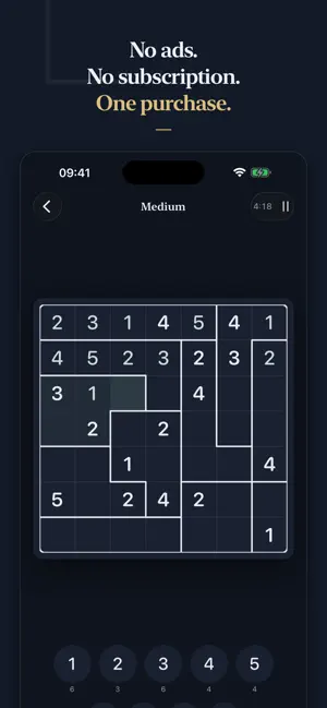 Suguru: Daily Logic Puzzle screenshot 3