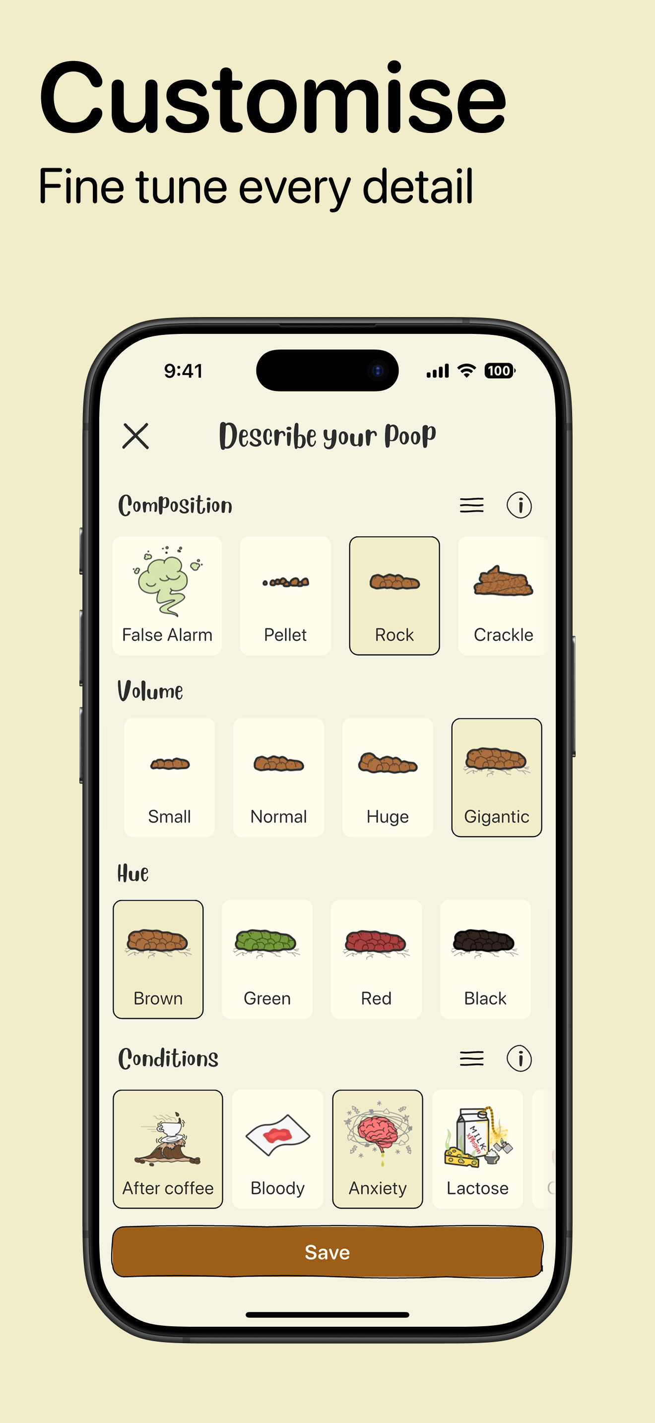 Poopie: Poo Map & Tracker