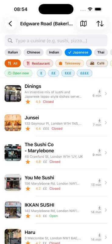 Tube Eats screenshot 6 of 6