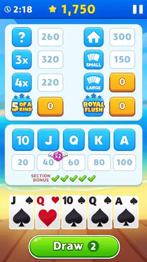 Solitaire Yatzy Cash screenshot 3