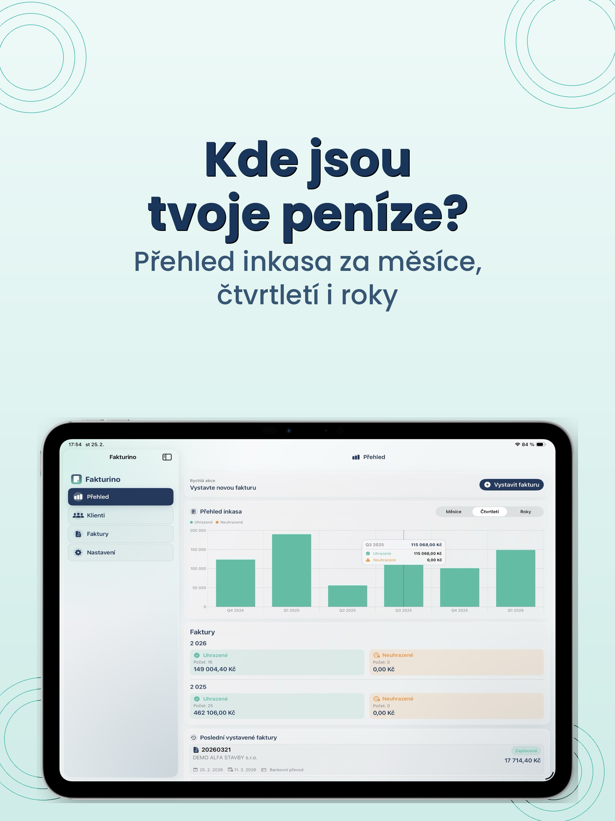 Fakturino – Fakturace pro OSVČ