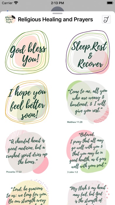 Religious Healing and Prayers Screenshot