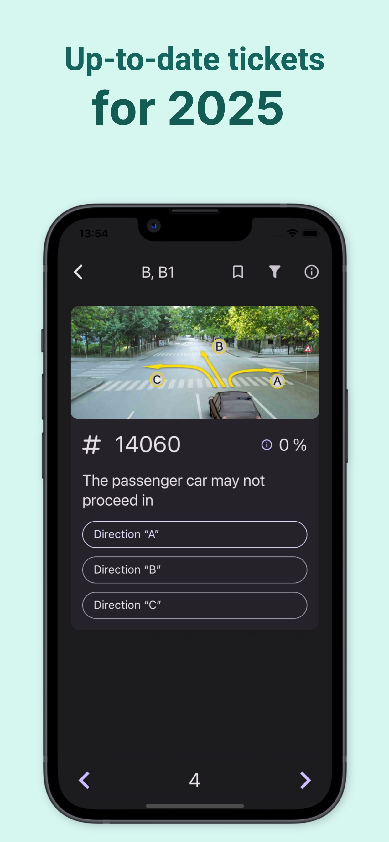Georgian Traffic Rules - Tests