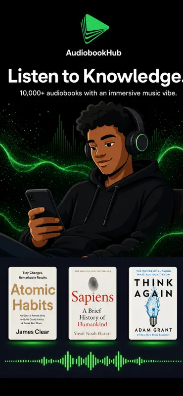 AudiobookHub screenshot 1 of 9