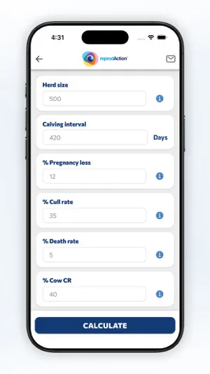 HerdCalc screenshot 3