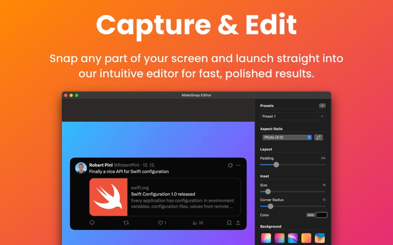 MakeSnap: Design Screenshots app screenshot 2