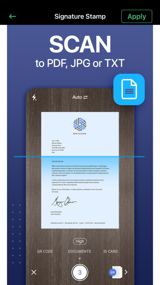 #1. Fast PDF Document Scanner App (iOS) 由: Bushra Parveen