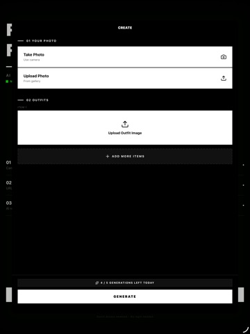 Fake Flex iPad screenshot