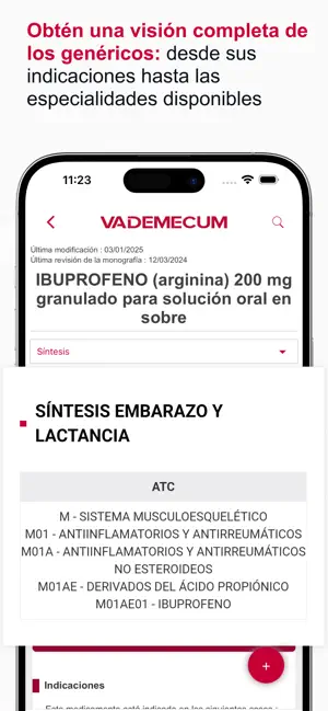 Vademecum Internacional iPhone screenshot 6