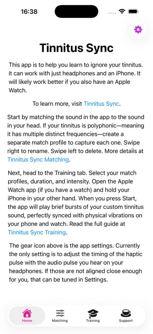 Tinnitus Sync screenshot 1