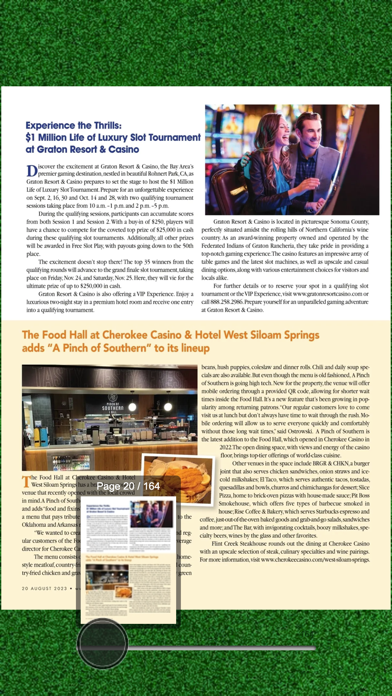 Casino Player Magazine Screenshot