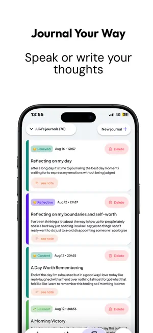 AI Journal & Diary: Echo screenshot 2