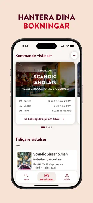 Scandic Hotels iPhone screenshot 3