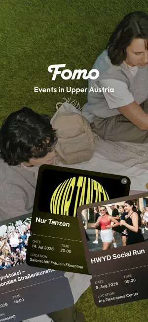 Fomo OÖ: Concerts & Events screenshot 1