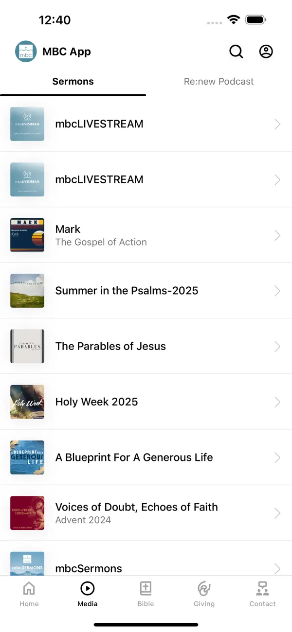 Screenshot #2 pour Midland Bible App