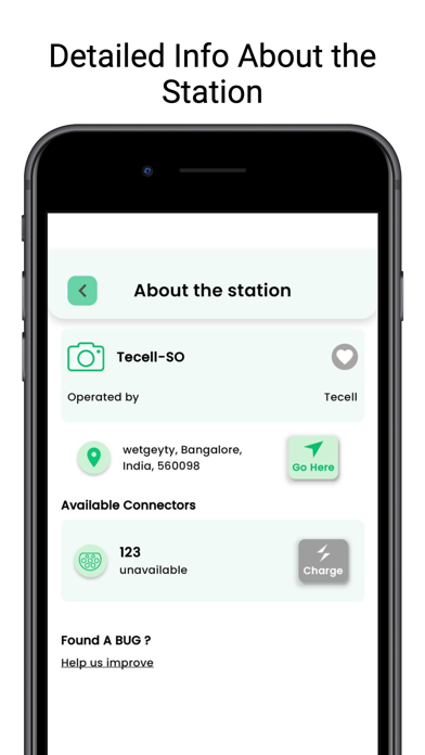 Tecell EV Charging Screenshot