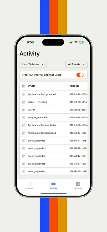 HogLite — PostHog Mobile App screenshot 6 of 10