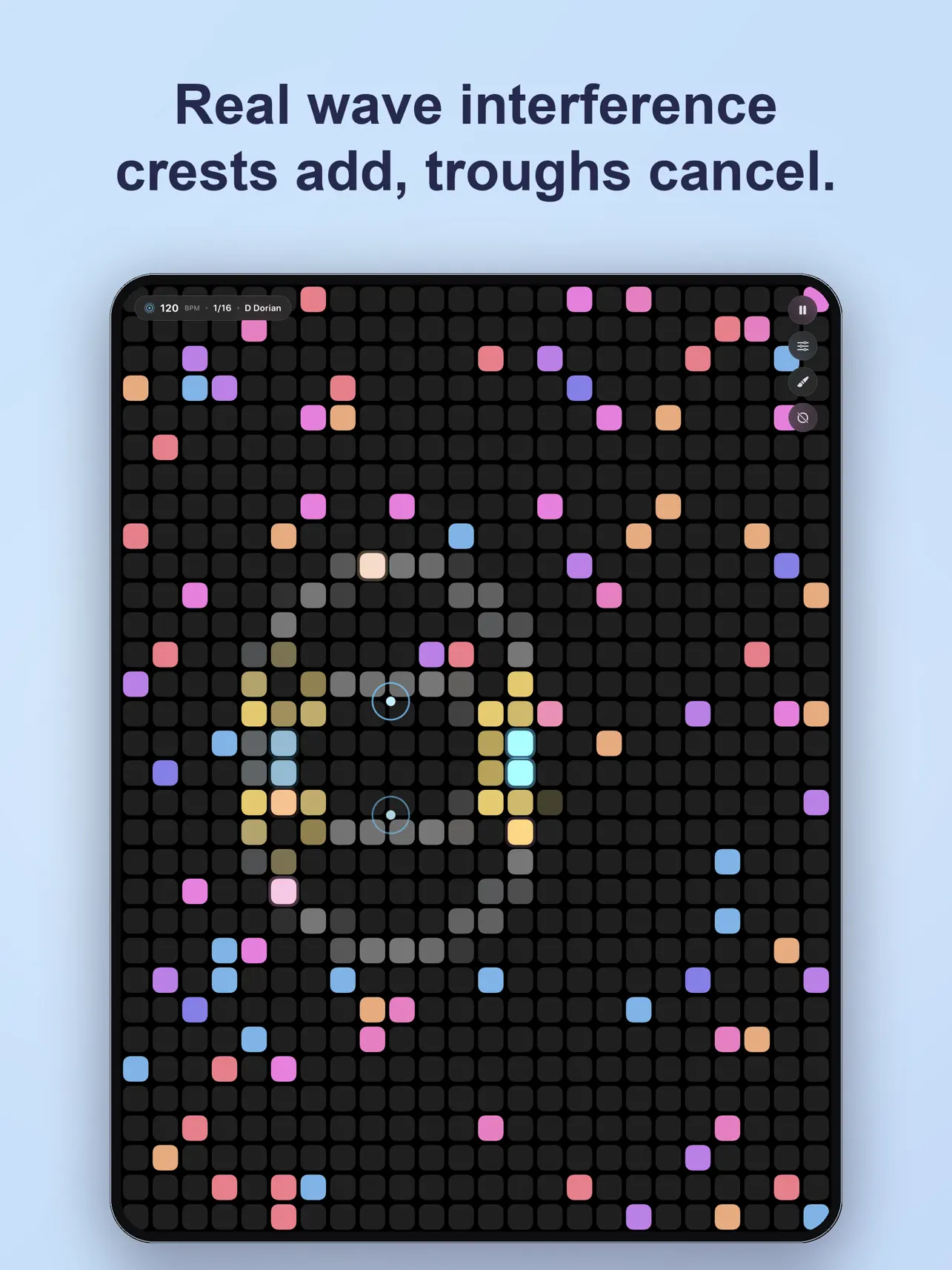#3. Pond - Ripple Sequencer (iOS) De: Victorien Genna