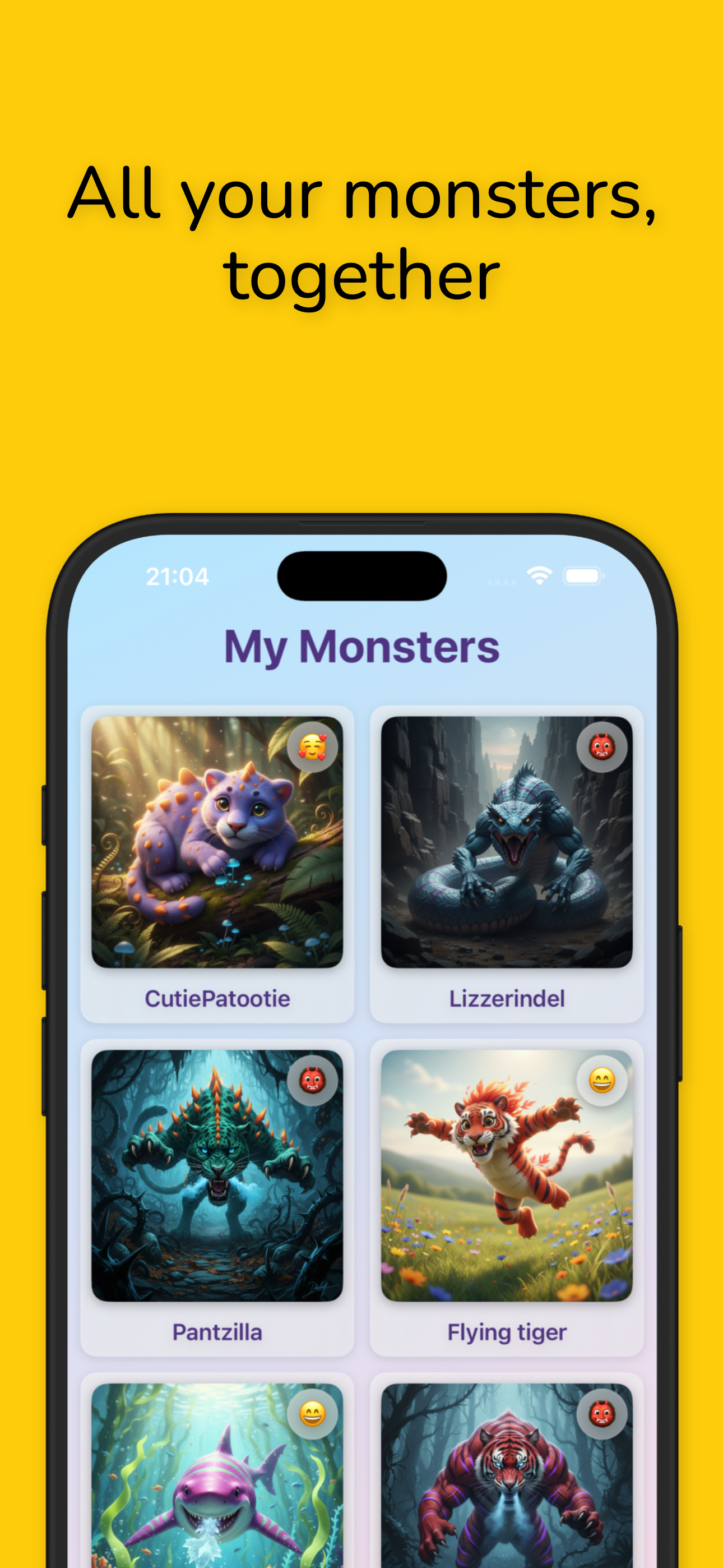 Monster Maker: Print & Color screenshot 3