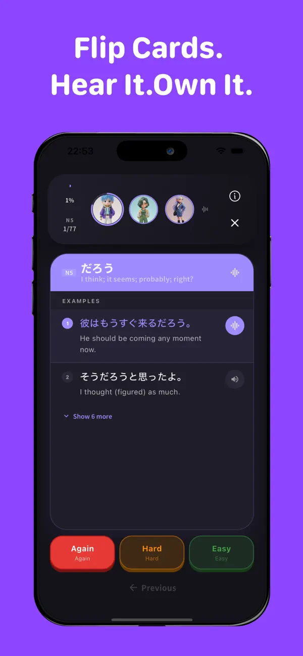 LinguaStage Bunpō screenshot 2