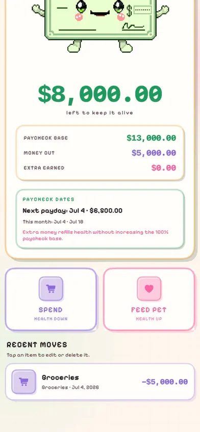 Paycheck Pet screenshot 4