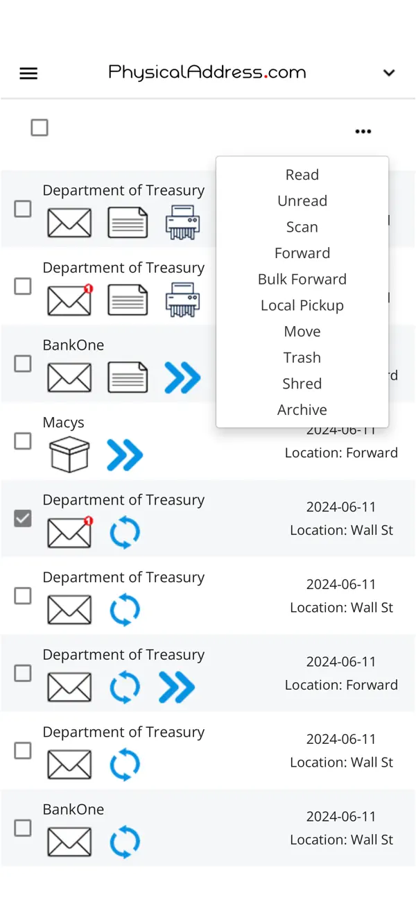 Screenshot #3 pour PhysicalAddress.com