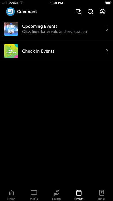 Covenant Church Anderson Screenshot
