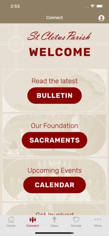 St. Cletus Parish Screenshot 2 of 3