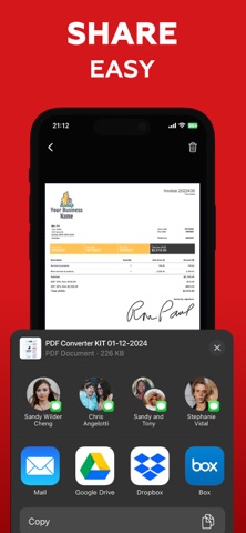 Convert to PDF - Converter KIT iPhone screenshot