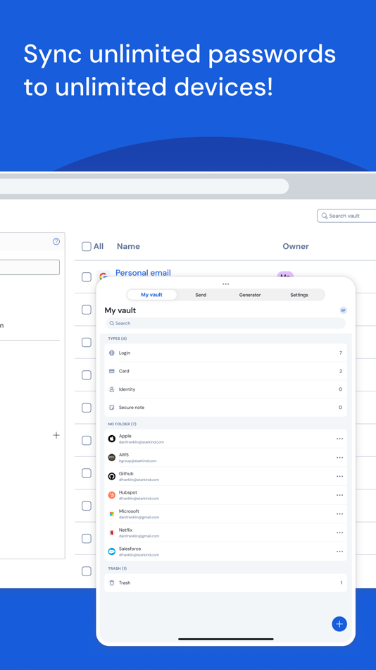#2. Bitwarden Password Manager (iOS) 由: Bitwarden Inc