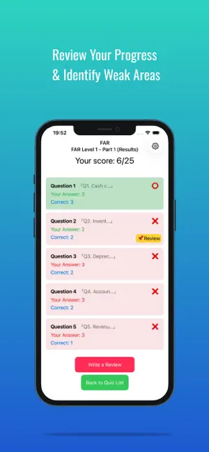 USCPA Prep - FAR/AUD/REG/BAR screenshot 4