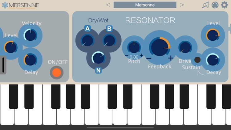 Mersenne - AUv3 Plug-in Synth screenshot-4