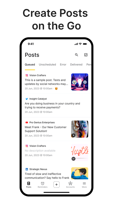 SocialPilot: Social Media Tool Screenshot