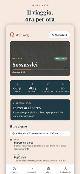 Weltweg screenshot 1