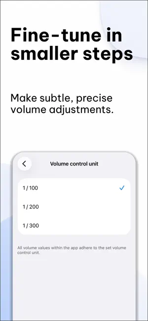 Sasha: Precise Volume Control screenshot 3