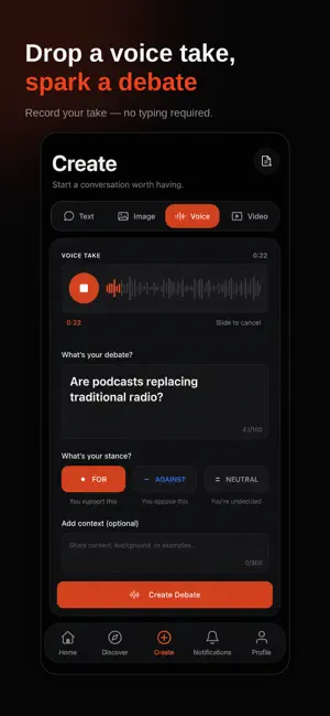 ArgU: Debate Social screenshot 3