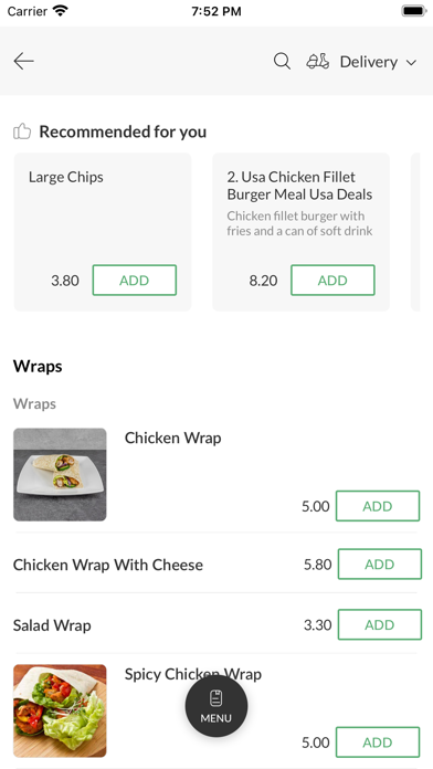 USA Chicken Newport Screenshot