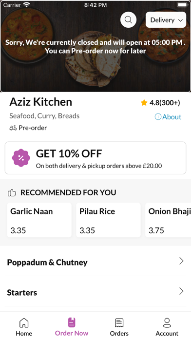 Aziz Kitchen Screenshot