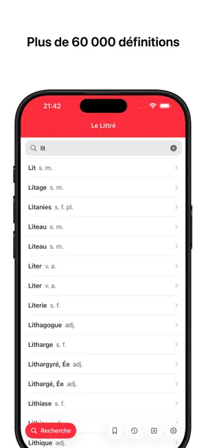 French Dictionary Le Littré screenshot 2