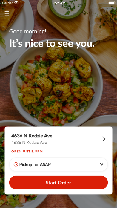 App screenshot
