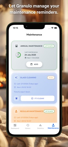Granulo : pellet tracker Screenshot 4 of 5