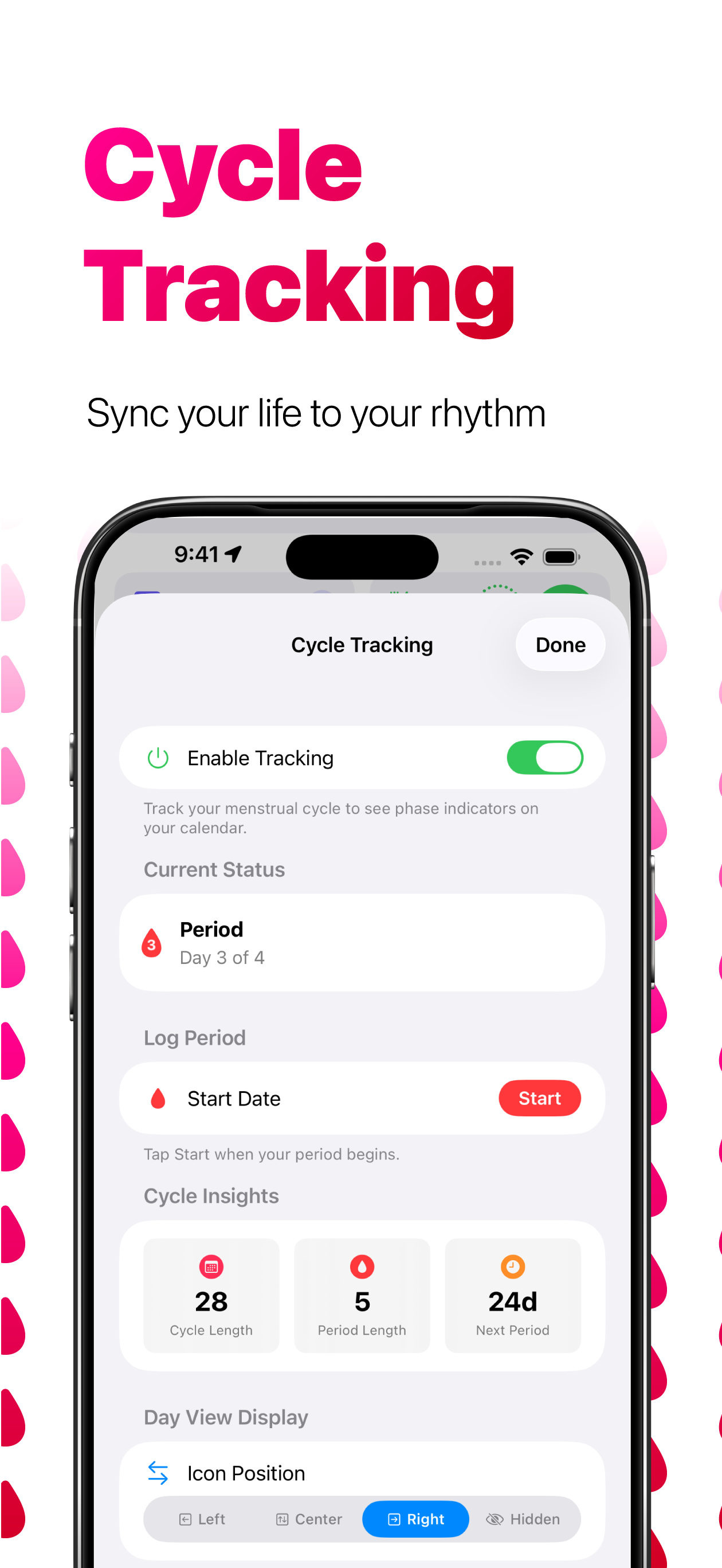 AllTime: Health Calendar screenshot 7