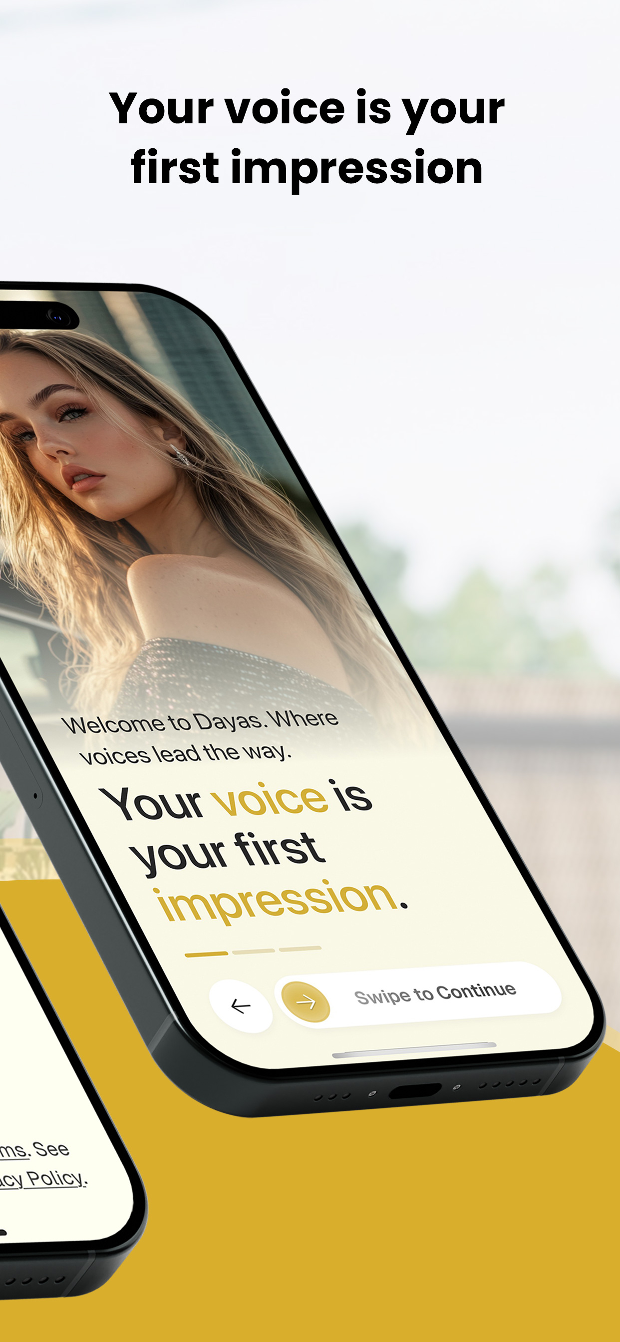 Dayas: Voice Dating App screenshot 2