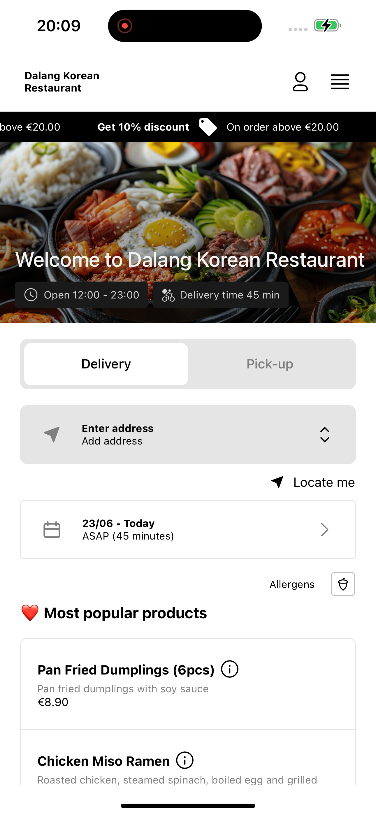 Dalang Korean Restaurant