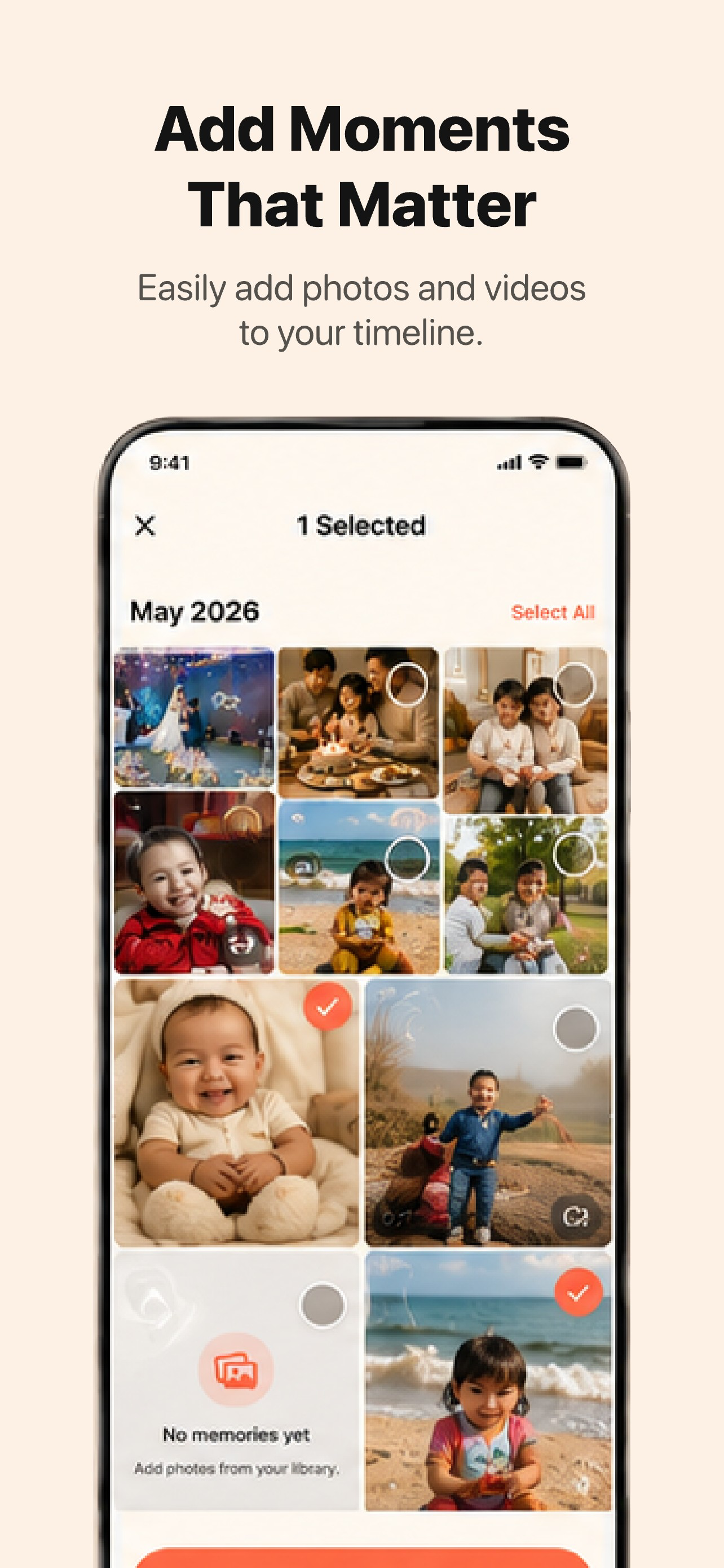 FamilyFrame - Baby Album screenshot 4