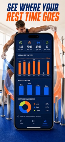 Gym Rest Timer: Between Sets Screenshot 8 of 10