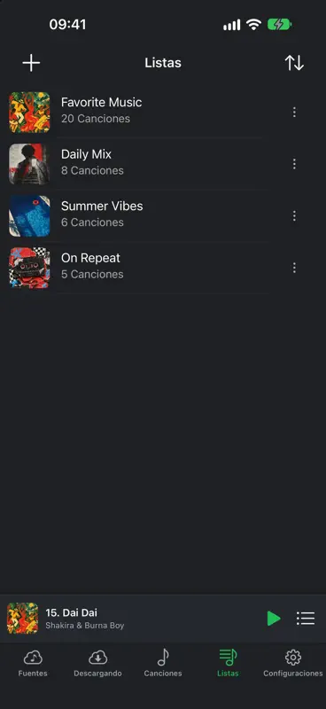 Cloud Music Player - Listener screenshot 6 of 10