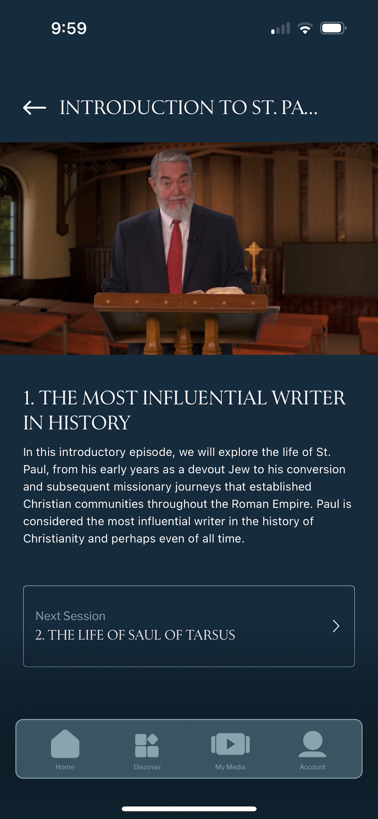 St. Paul Center: Bible Study