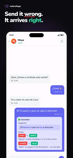 Naturalingo: Chat & Learn screenshot 2