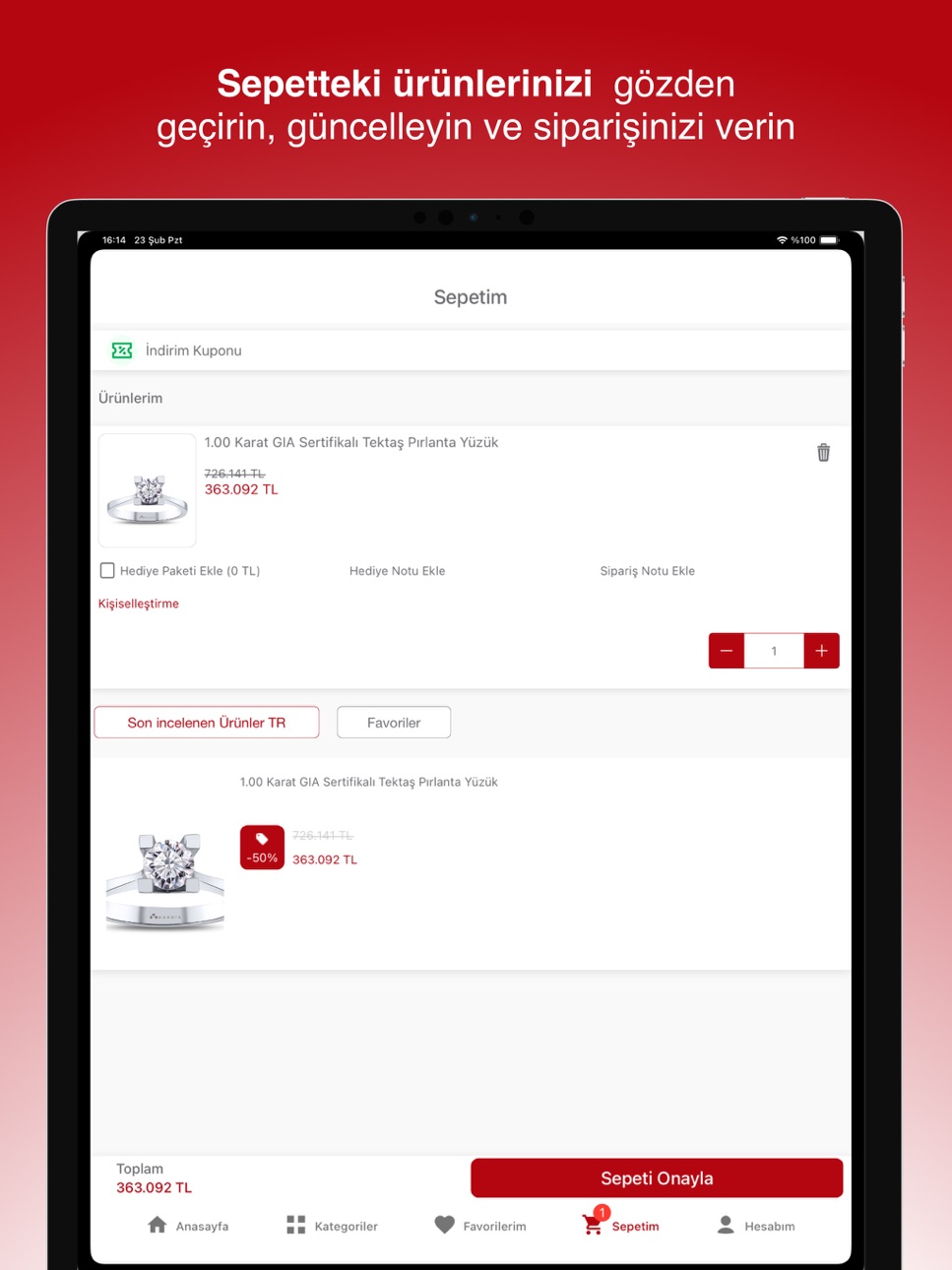 iPad screenshot